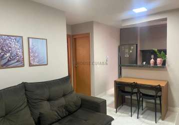 Vendo apartamento 2 quartos - mobiliado - chap. buritis