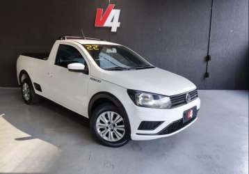 VW - Volkswagen Saveiro Cross 1.6 C.E. Branca 2012 - Campo Grande