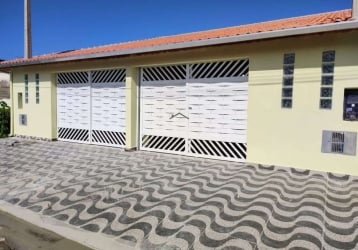 Casa nova em Mongaguá - á 600mts da praia Entrada a partir de R