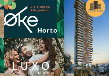 Oke Horto, apartamentos de 2 e 3 quartos no Horto Florestal em