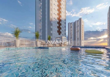 Apartamentos com piscina com 2 quartos no Jardim São Francisco