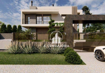 Fachada super moderna com uma tonalidade mais escura  Dream house  exterior, Architecture house, Architecture