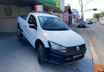 Comprar Picape Volkswagen Saveiro 1.6 16v G6 Cross Cabine Estendida Flex  Branco 2015 em Bauru-SP