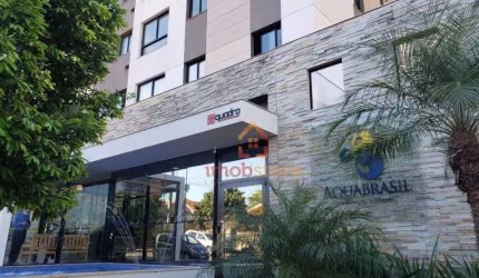 Apartamento no Aqua Brasil Residencial e Resort, com 2 dormitórios para locação, 54 m² por R$ 1.900,00/mês - Vila Brasil - Londrina/PR