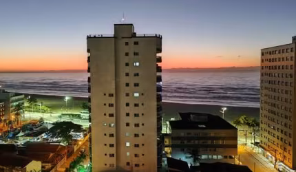 Edifício Rio D`Ouro VII  - Apartamento Cobertura com vista para o mar, no Ocian - Praia Grande/SP!