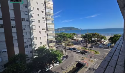 Apartamento à Venda no Boqueirão, Santos – Vista Mar, 1 Dorm, 2 Banheiros, 1 Vaga