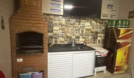 Casa Sobreposta Térrea 2 quartos no Boqueirão – Santos