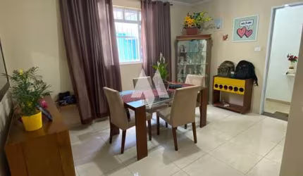 Casa geminada com 4 dormitórios, 2 vagas - Aparecida /Santos