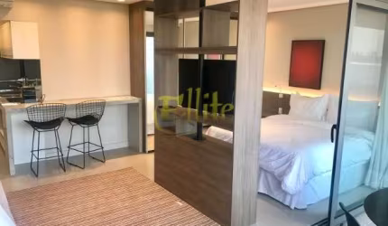 Flat para alugar alto padrão em Pinheiros, totalmente mobiliado com serviços, fácil acesso a Marginal Pinheiros!