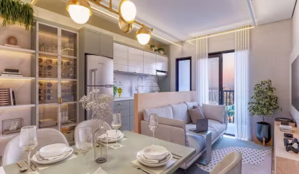 Apartamento com 2 quartos à venda na Rua Irmãs Paulinas, 5161, Novo Mundo, Curitiba, 56 m2 por R$ 560.900