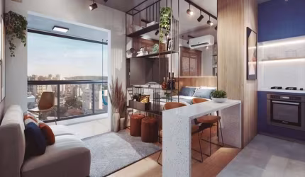 Apartamento com 1 quarto à venda na Rua Brigadeiro Franco, 927, Centro, Curitiba, 30 m2 por R$ 403.285