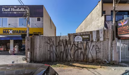 Terreno comercial para alugar na Rua Ludovico Kaminski, 3433, Cidade Industrial, Curitiba, 160 m2 por R$ 2.200