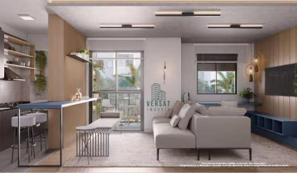 Apartamento à venda, 54 m² por R$ 515.655,10 - Hauer - Curitiba/PR