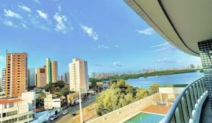Apartamento à Venda em Ponta D'areia, Ed. Mangata - 4 Suítes - Vista Mar e Lagoa