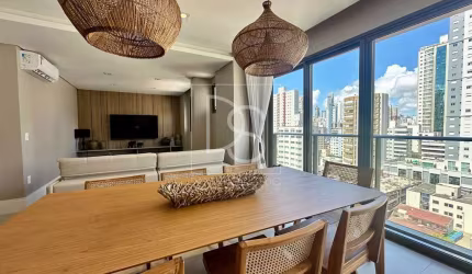 Locação apartamento mobiliado, 3 suítes, 3 vagas em Balneário Camboriú