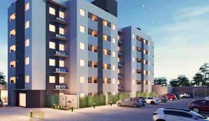 Apartamento com 2 quartos à venda na Rua Passo Fundo, 845, Fátima, Joinville por R$ 259.300