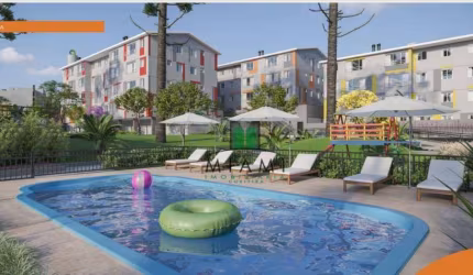 Apartamento Garden com 2 dormitórios à venda, 45 m² por R$ 416.428,00 - Santa Cândida - Curitiba/PR
