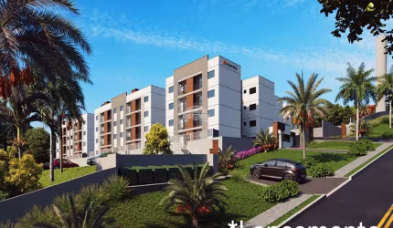 Apartamento com 2 quartos para alugar na Rua Rio Negro, 686, Lamenha Grande, Almirante Tamandaré, 42 m2 por R$ 1.000