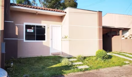 Casa em condomínio fechado com 3 quartos à venda na Rua Poeta Orlando Ferreira, 95, Loteamento Bieda, Campo Largo por R$ 240.000