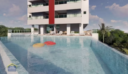 Oportunidade 2 dormitórios no caiçara! Prédio Frente Mar!!