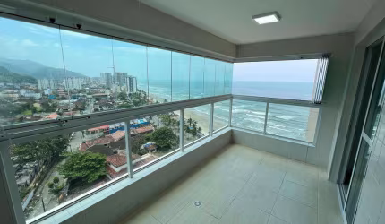 Apartamento à venda em Mongaguá, Vila Atlântica, com 1 suíte, com 73 m²