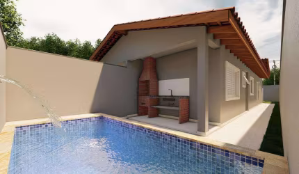 Casa com 2 dorms, Nossa Senhora Sion, Itanhaém - R$ 265 mil, Cod: 70509295