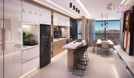 Apartamento com 2 quartos à venda na Avenida Presidente Affonso Camargo, 1777, Cristo Rei, Curitiba, 61 m2 por R$ 799.000