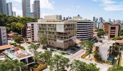 Flat para Venda em João Pessoa, cabo branco, 1 dormitório, 1 banheiro