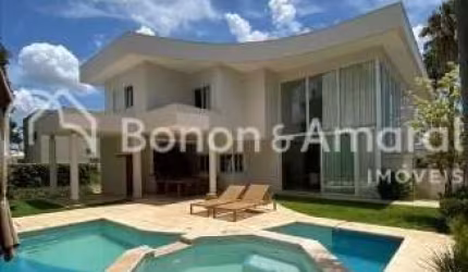 Casa em condomínio fechado com 4 quartos à venda na Rua Um, 1, Alphaville Dom Pedro, Campinas, 481 m2 por R$ 3.900.000