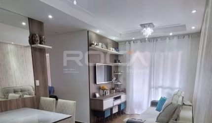 Apartamento de 3 dormitórios com área de lazer no Parque Sabará, São Carlos