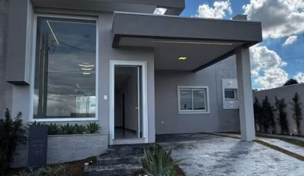 CASA TÉRREA COM 3 SUÍTES  -CONDOMÍNIO BOSQUE MISTRAL