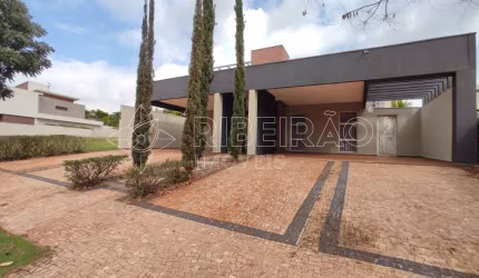 Casa térrea com 3 suítes e piscina para locação e venda no condomínio Bela Vista