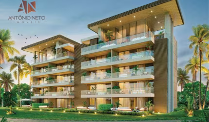 Apartamento com 3 dormitórios à venda, 117 m² por R$ 1.412.000,00 - Porto das Dunas - Aquiraz/CE