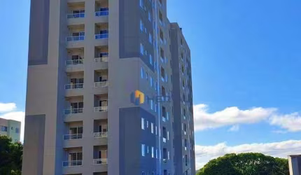 Apartamento com dois quartos, com sacada e churrasqueira no Jardim Alvorada em Maringá.