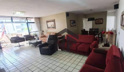 Apartamento de 220m², com 04 quartos sendo duas suítes, localizado na Madalena, Recife - PE. À Venda