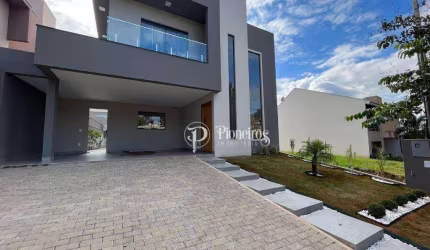 Casa com 3 dormitórios à venda, 178 m² por R$ 1.350.000 - Condomínio Bella Vitta - Londrina/PR