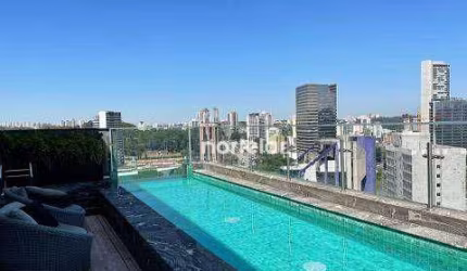 Flat com 1 dormitório à venda, 45 m² por R$ 689.900,00 - Pinheiros - São Paulo/SP