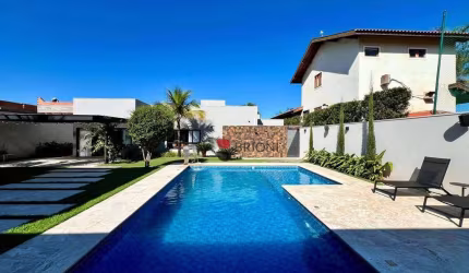 Casa térrea Alto Padrão no Condomínio Garden Villa 900m², 4 suítes, à venda em Ribeirão Preto/SP I Imobiliária em Ribeirão Preto I Brioni imóveis