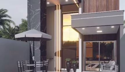 Casa com 3 dormitórios à venda, 104 m² por R$ 429.000,00 - Luzardo Viana - Maracanaú/CE