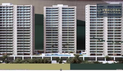 Apartamento com 1 dormitório à venda, 30 m² por R$ 367.490,49 - Guararapes - Fortaleza/CE