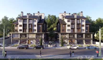 Apartamento com 1 quarto à venda na Primeiro De Maio, 1900, Várzea Grande, Gramado, 43 m2 por R$ 897.000