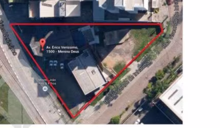 Terreno em condomínio fechado à venda na Avenida Érico Veríssimo, 1500, Menino Deus, Porto Alegre, 1610 m2 por R$ 6.000.000