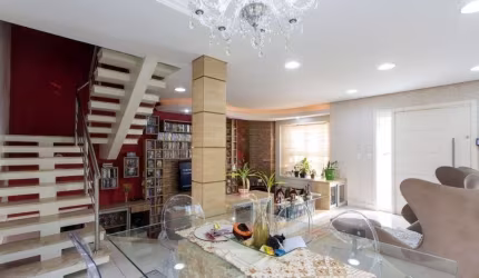 Casa em condomínio fechado com 5 quartos para alugar na Rua Folha da Tarde, 49, Cristal, Porto Alegre, 330 m2 por R$ 9.000