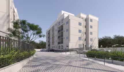 Apartamentos em Nossa senhora do Rosario São jose/SC 2 dormitórios, sacada e elevador em São José/SC