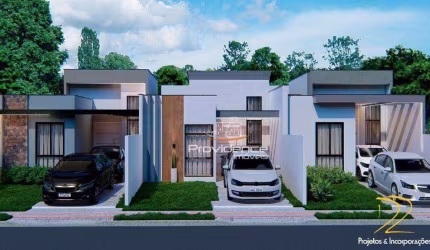 Casa com 3 dormitórios à venda, 118 m² por R$ 617.000,00 - Canadá - Cascavel/PR