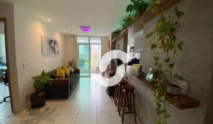 Apartamento com 2 dormitórios à venda, 78 m² por R$ 635.000,00 - Santa Rosa - Niterói/RJ