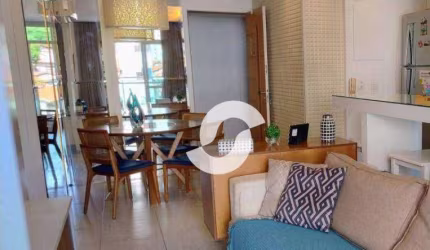 Apartamento com 2 dormitórios à venda, 84 m² por R$ 700.000,00 - Santa Rosa - Niterói/RJ