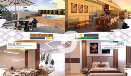 Apartamento à venda, 85 m² por R$ 299.000,00 - Maceió - Niterói/RJ