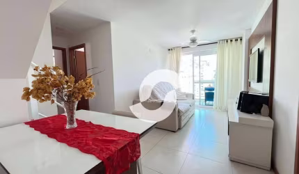 Cobertura com 2 dormitórios para alugar, 129 m² por R$ 7.426,35/mês - Icaraí - Niterói/RJ