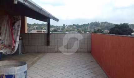 Apartamento Duplex com 4 dormitórios à venda, 210 m² por R$ 580.000,00 - Rocha - São Gonçalo/RJ